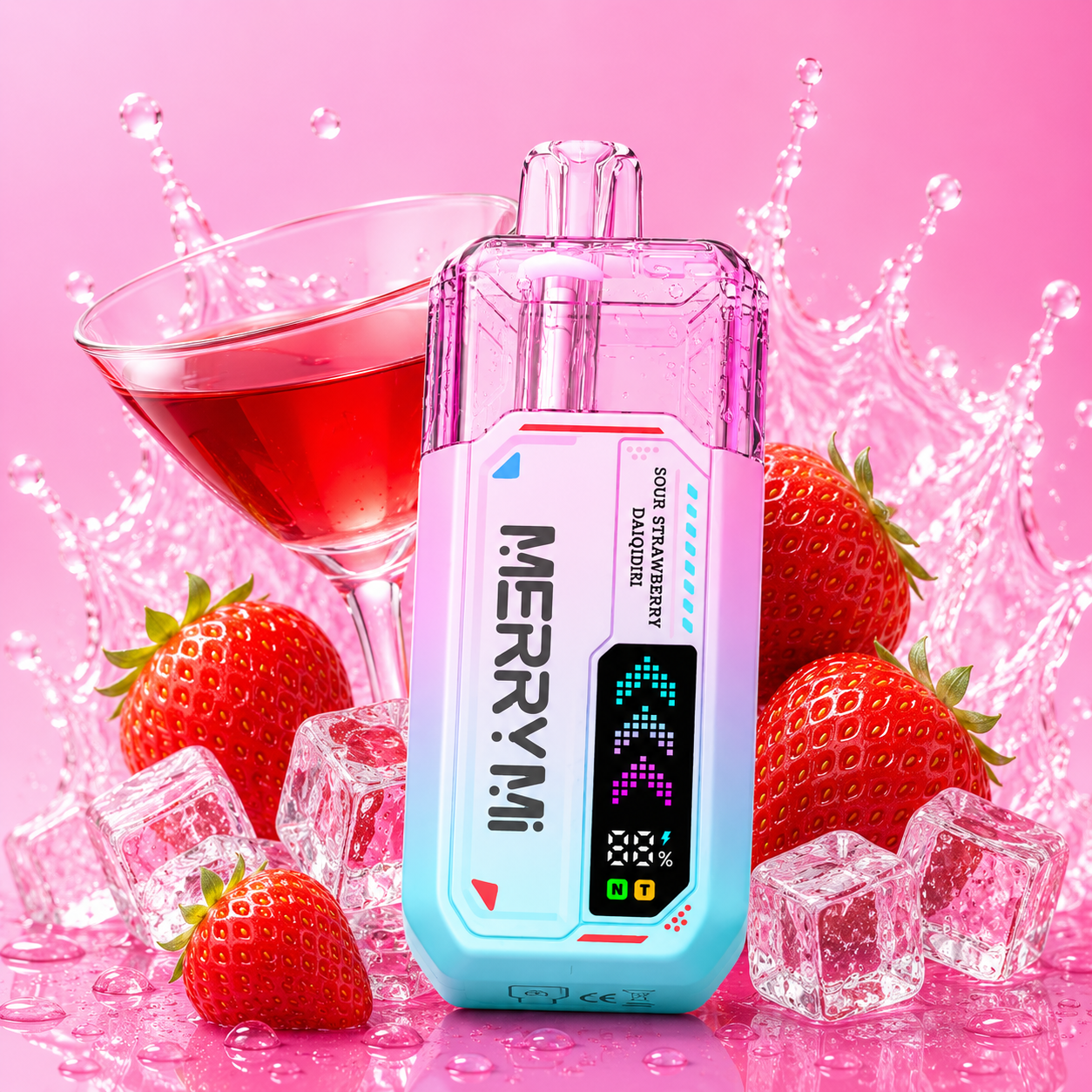 Sour Strawberry Daiquiri